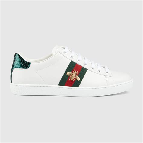 gucci sneakers in pelle con ape|Gucci Sneakers: Sizing, Fit and Styling Guide .